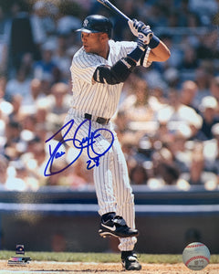 David Justice Autographed 8" x 10" - Yankees