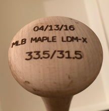 Load image into Gallery viewer, Evan Longoria Game Used Autographed Bat