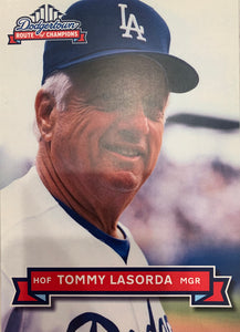 Tommy Lasorda Autographed Dodgertown Card