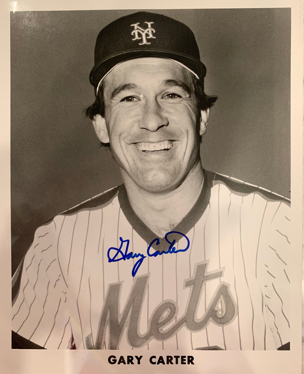 Gary Carter Autographed 8