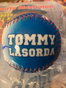 Tommy Lasorda Picture Ball