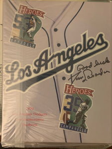 Tommy Lasorda Signed Yearbook